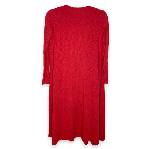 LuLaRoe Red Long Sleeve Sarah Duster Cardigan Sweater XS - Picture 5 of 6